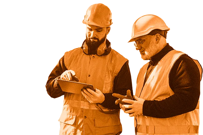 Oraczen construction intelligence platform illustration